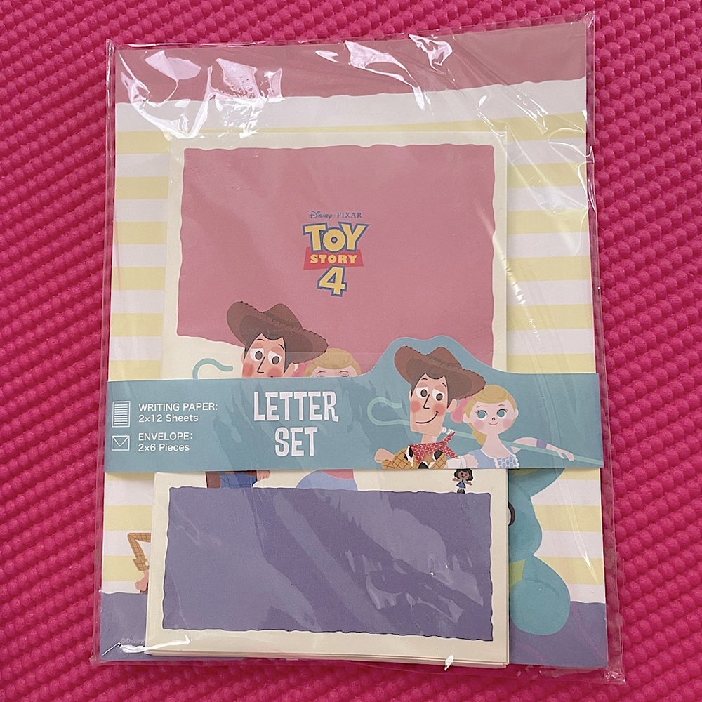 Toy Story 4 Letter Set Disney Pixar Japan